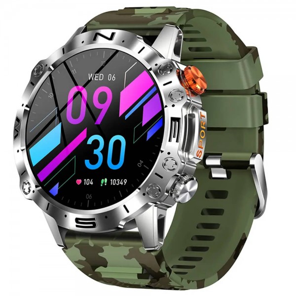 Smartwatch Microwear S59 Pro  - Green Camo