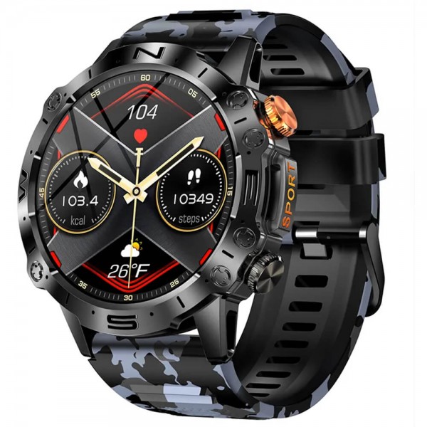 Smartwatch Microwear S59 Pro  - Black Camo