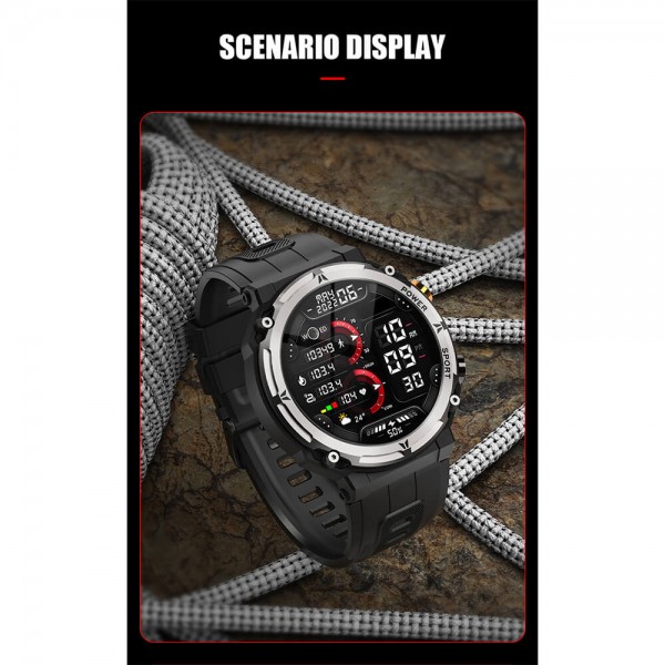 Smartwatch Microwear C21 Pro 410mah - Black 