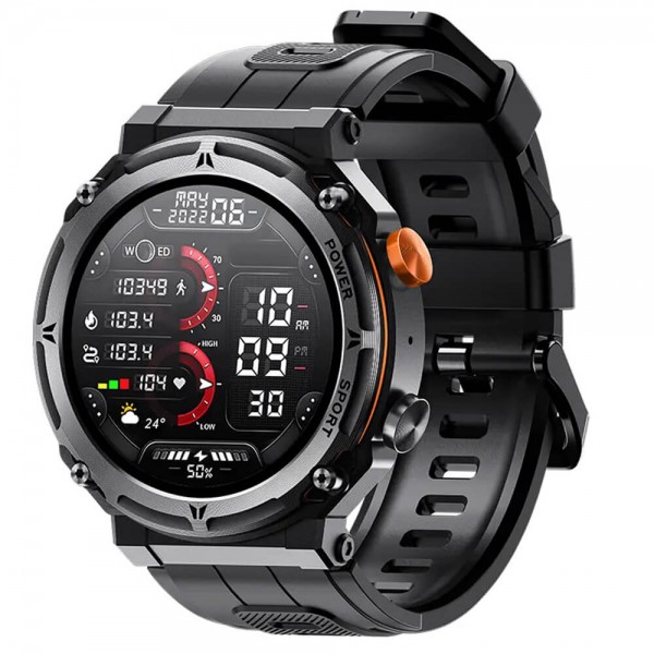 Smartwatch Microwear C21 Pro 410mah - Black 