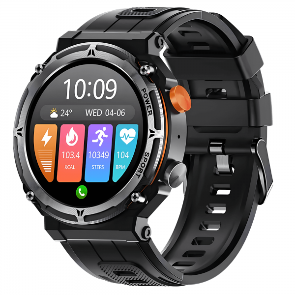 Smartwatch Microwear C21 Pro 410mah - Black 