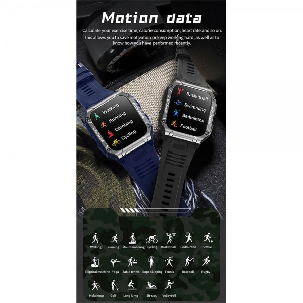 Smartwatch Microwear NX6  - Orange