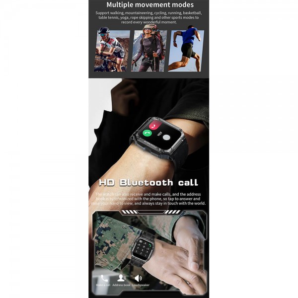 Smartwatch Microwear NX6  - Orange