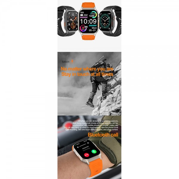 Smartwatch Microwear G41 - Orange