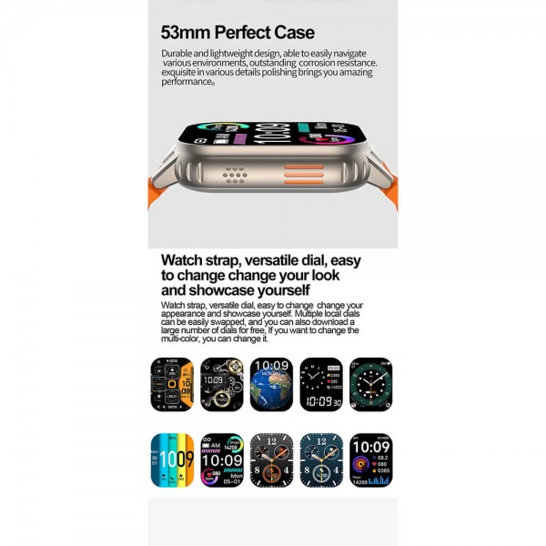 Smartwatch Microwear G41 - Orange