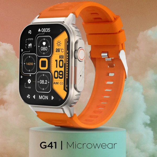 Smartwatch Microwear G41 - Orange