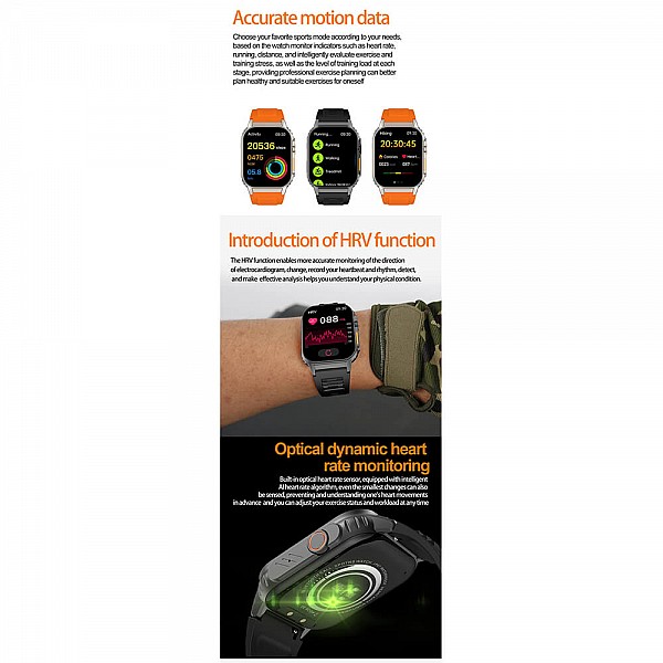Smartwatch Microwear G41 - Orange