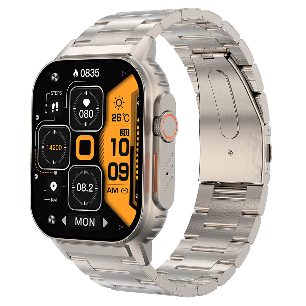 Smartwatch Microwear G41 - Silver STeel