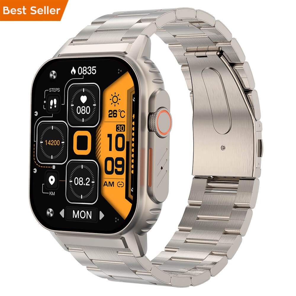 Smartwatch Microwear G41 - Silver STeel