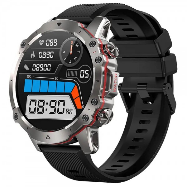Smartwatch Microwear AK56 400mAh - Black