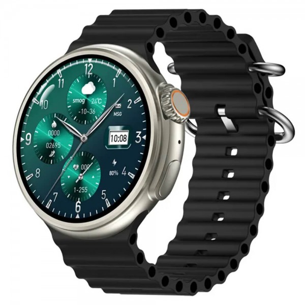 Smartwatch Microwear ZT3 Ultra Ελληνικό Μενού- Black