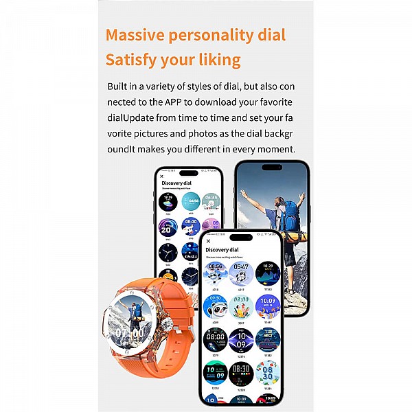 Smartwtch Microwear TK20 - Black 