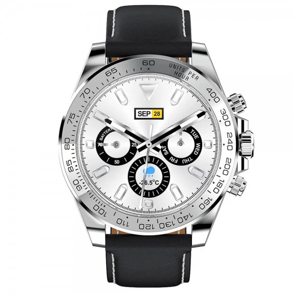 Smartwatch Microwear AW13 - Black Silver