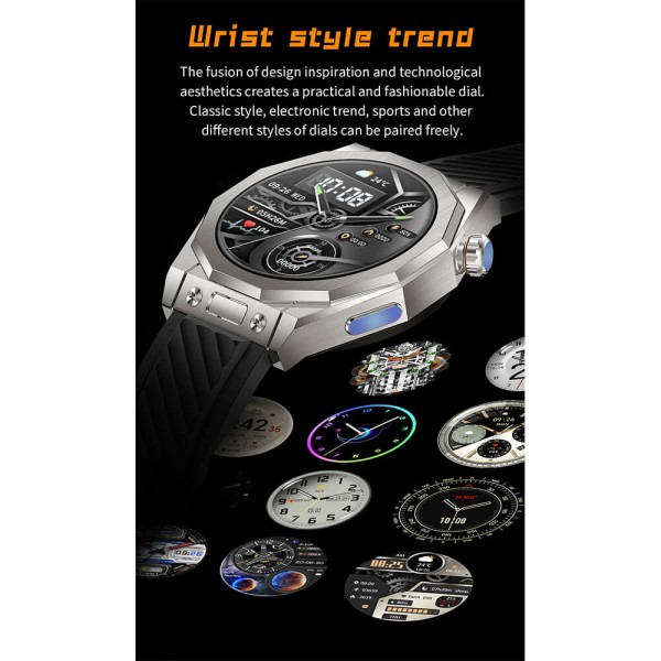 Smartwatch Microwear T83 Max - Brown