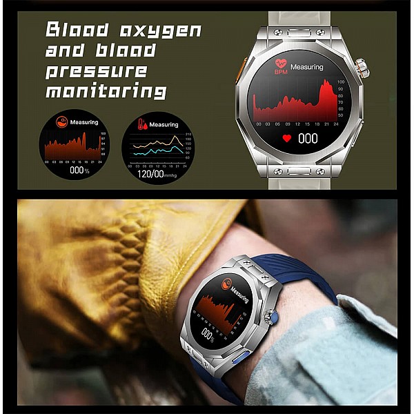 Smartwatch Microwear T83 Max - Brown