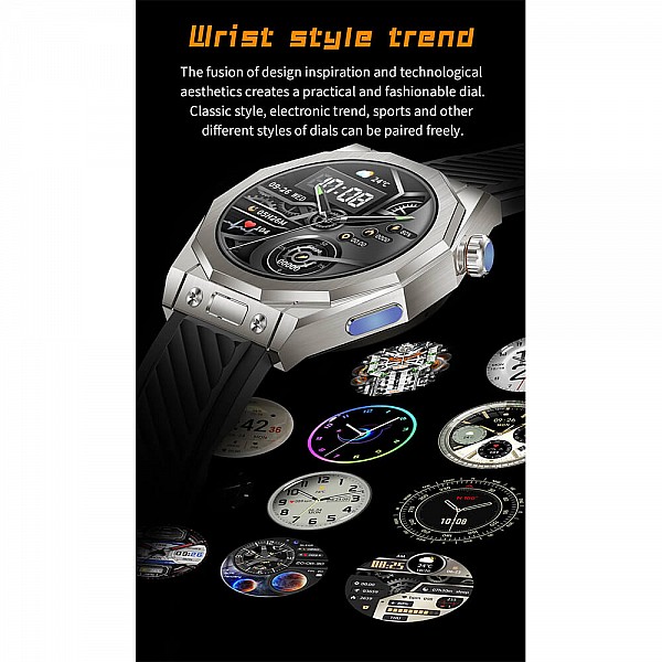 Smartwatch Microwear T83 Max - Brown