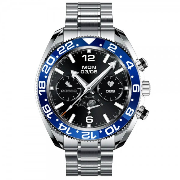 Smartwatch Microwear AW35 - Blue  Steel