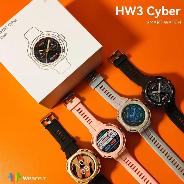 Smartwatch Microwear HW3 - Black Gold
