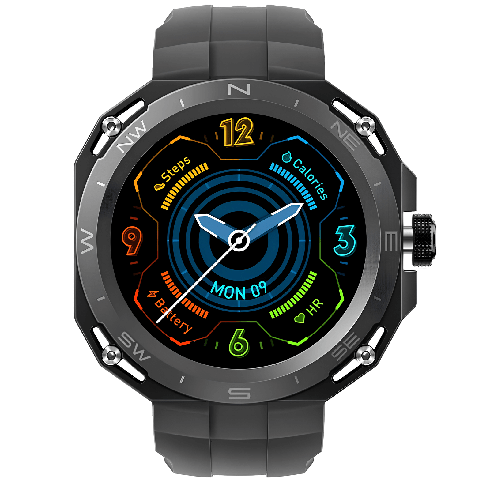 Smartwatch Microwear HW3 - Black