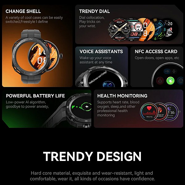 Smartwatch Microwear HW3 - Pink