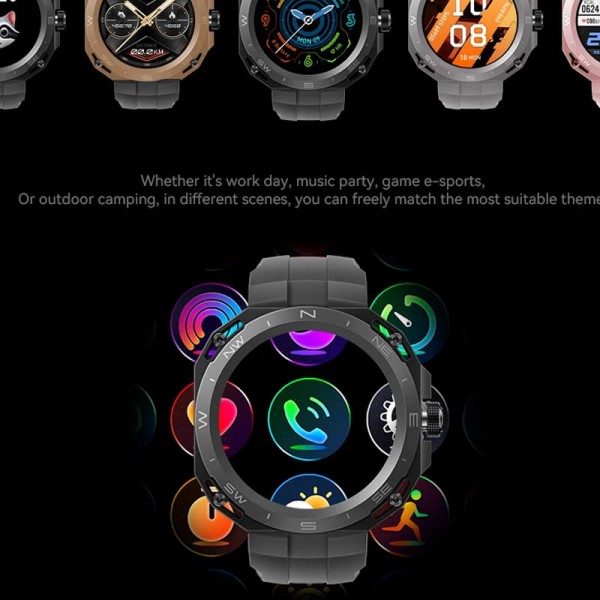 Smartwatch Microwear HW3 - Pink