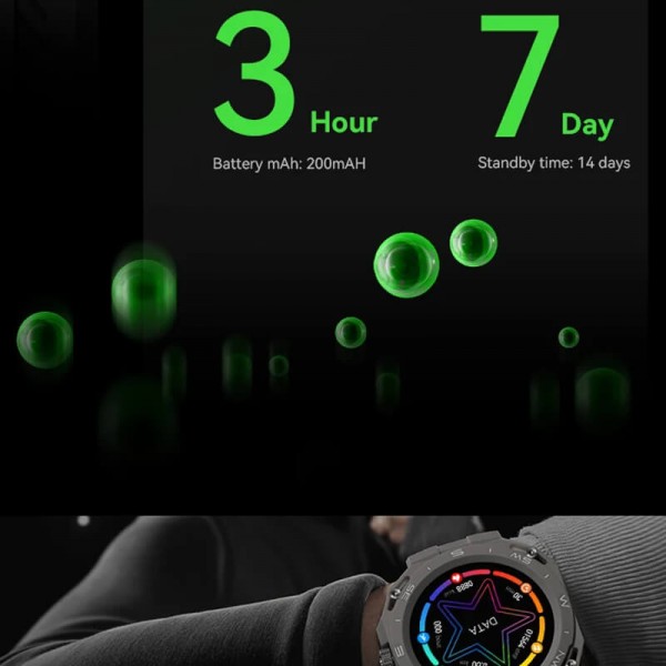Smartwatch Microwear HW3 - Pink