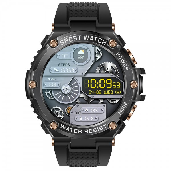 Smartwatch Microwear T88 800mAh - Black 