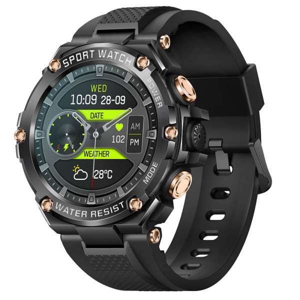 Smartwatch Microwear T88 800mAh - Black 
