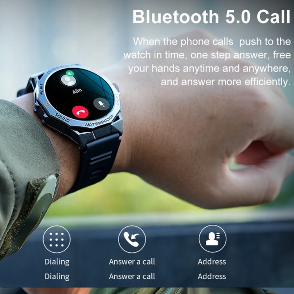 Smartwatch Microwear K62 - Orange