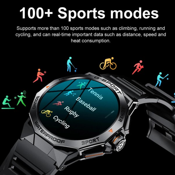 Smartwatch Microwear K62 - Orange
