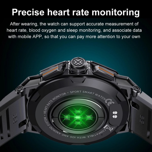 Smartwatch Microwear K62 - Orange