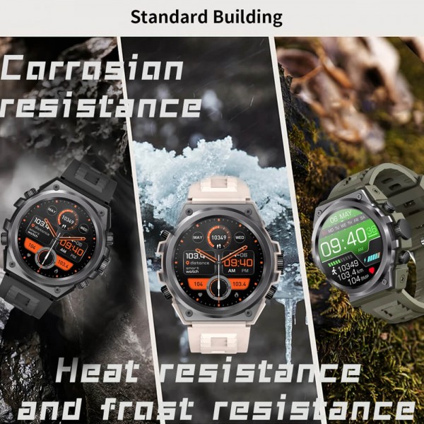 Smartwatch Microwear Y10 Ελληνικό Μενού - Beige