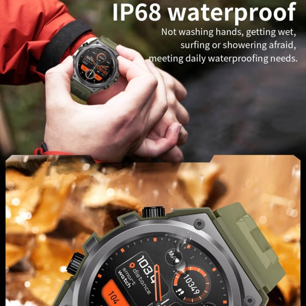 Smartwatch Microwear Y10 Ελληνικό Μενού - Beige