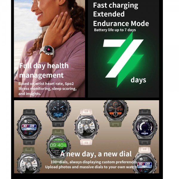 Smartwatch Microwear Y10 Ελληνικό Μενού - Beige