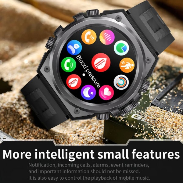 Smartwatch Microwear Y10 Ελληνικό Μενο - Khaki
