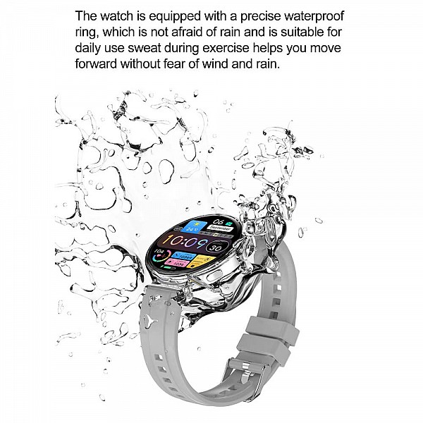 Smartwatch Microwear MK41 - Steel Silver