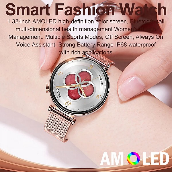 Smartwatch Microwear MK41 - Steel Silver