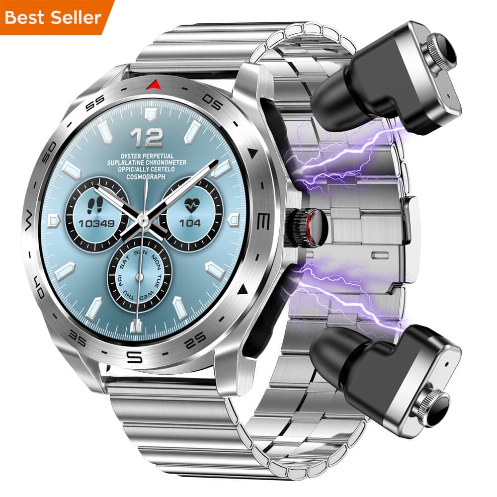 Smartwatch Microwear K95 - Steel Silver