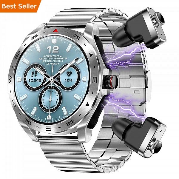 Smartwatch Microwear K95 - Steel Silver