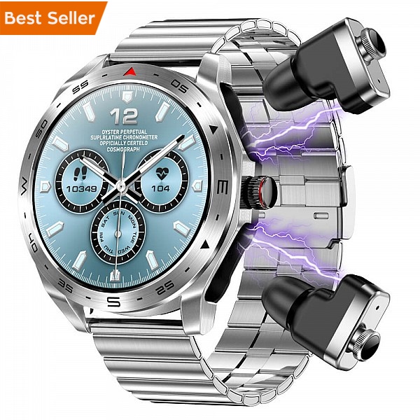 Smartwatch Microwear K95 - Steel Silver