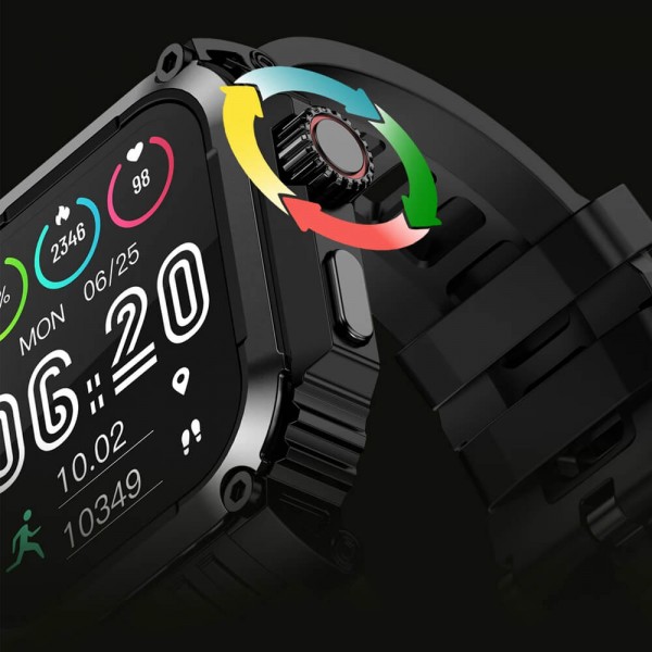 Smartwatch Microwear LG201 GPS - Army Green