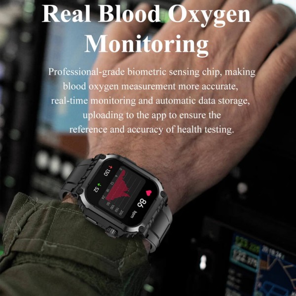 Smartwatch Microwear LG201 GPS - Army Green