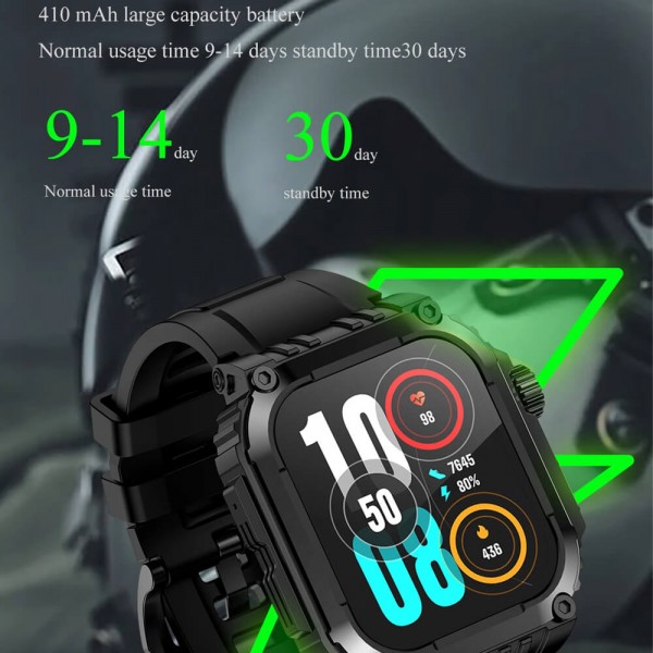 Smartwatch Microwear LG201 GPS - Army Green