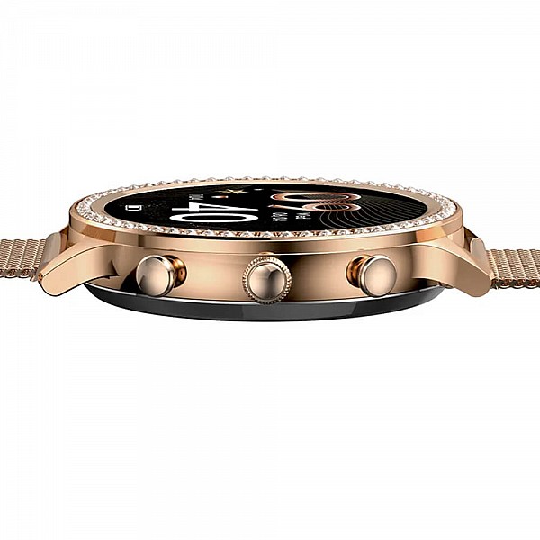 Smartwatch Microwear I70 - Gold Steel