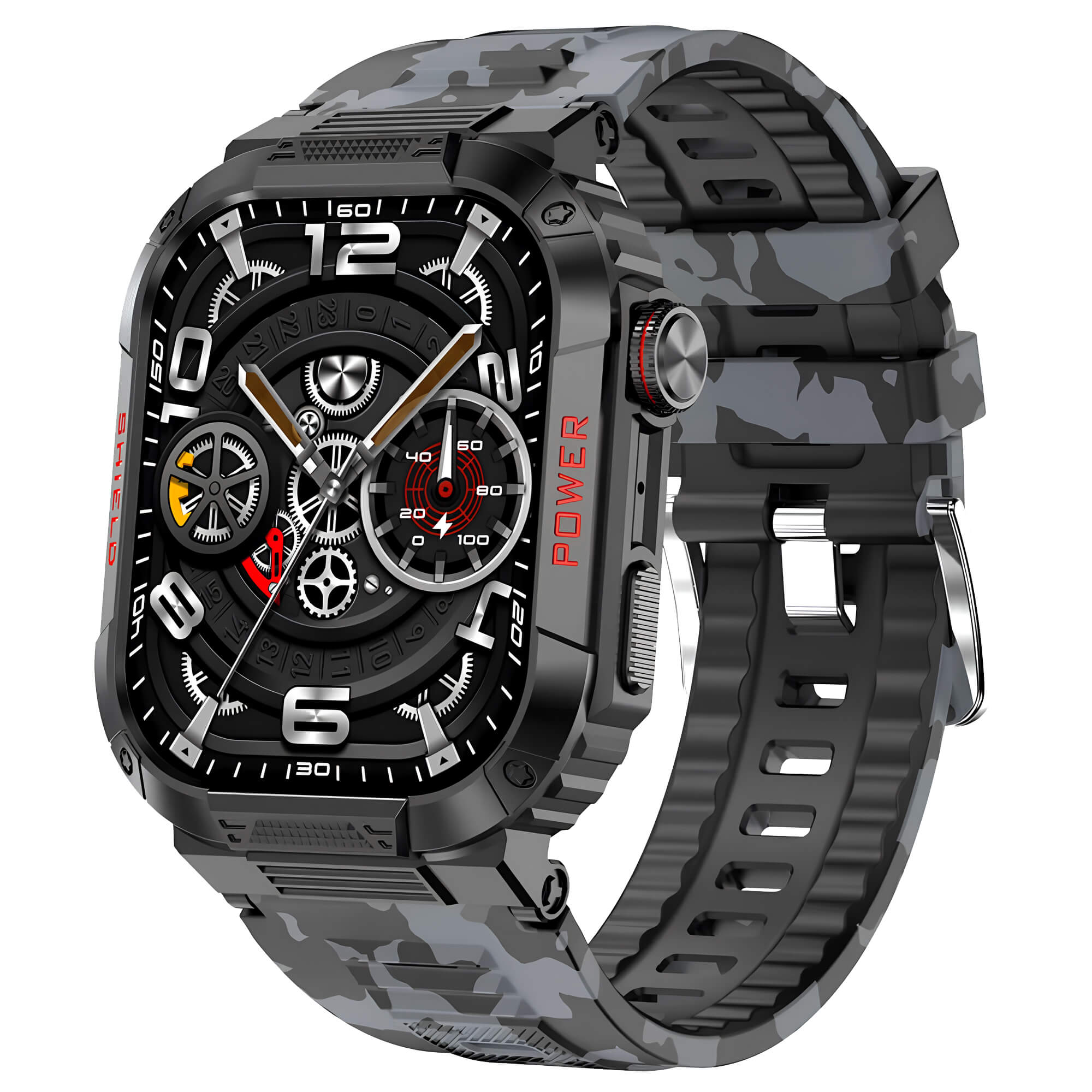 Smartwatch Microwear TK25 - Black Camo