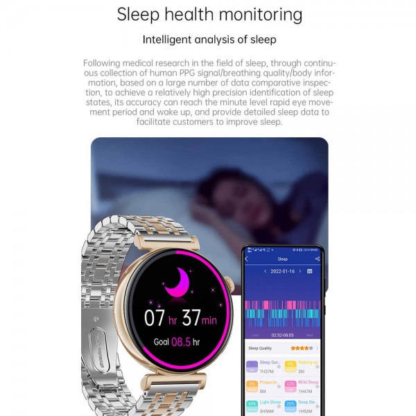 Smartwatch Microwear JA02 - Gold