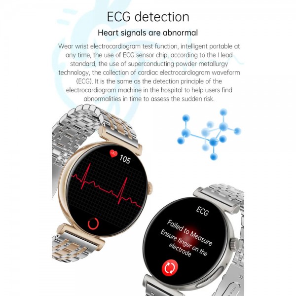 Smartwatch Microwear JA02 - Silver 