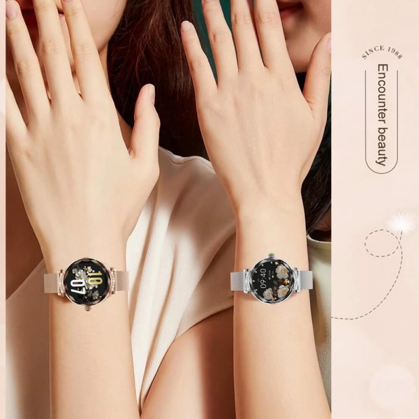Smartwatch Microwear NX7 Pro  - Gold Steel