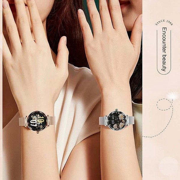 Smartwatch Microwear NX7 Pro  - Gold Steel