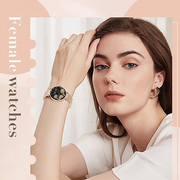 Smartwatch Microwear NX7 Pro  - Gold Steel
